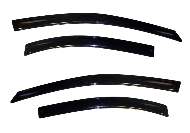 AVS 94472, Ventvisor Outside Mount Window Deflectors 4pc Smoke for 2012-2020 Chevrolet Sonic