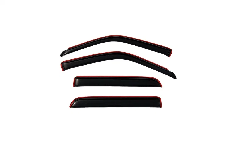 AVS 194949, Ventvisor In-Channel Front Rear Window Deflectors 4pc Smoke for 2001-2003 Ford F-150 and Lincoln Blackwood