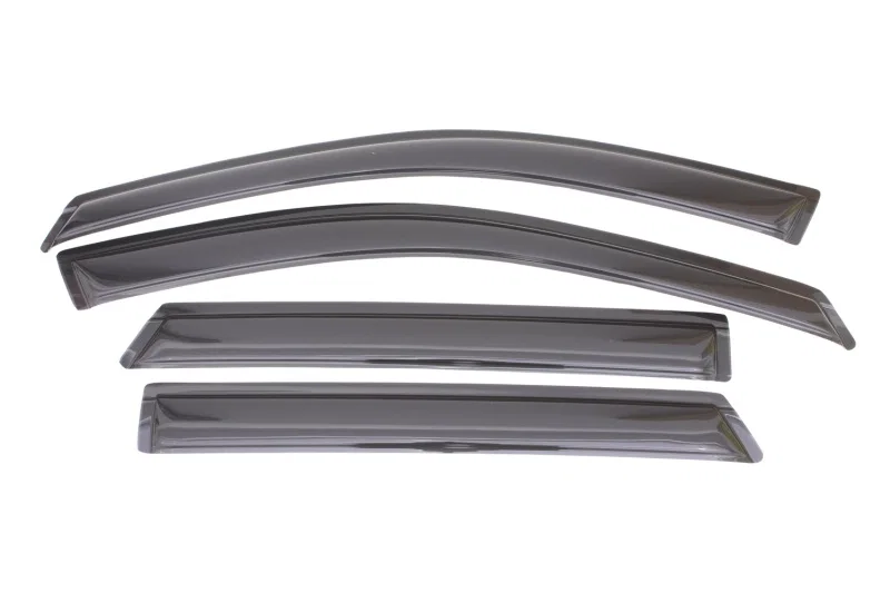 AVS 94534, (Excl. XL Model) Ventvisor Outside Mount Window Deflectors 4pc Smoke for 2013-2019 Hyundai Santa Fe and Santa Fe Sport