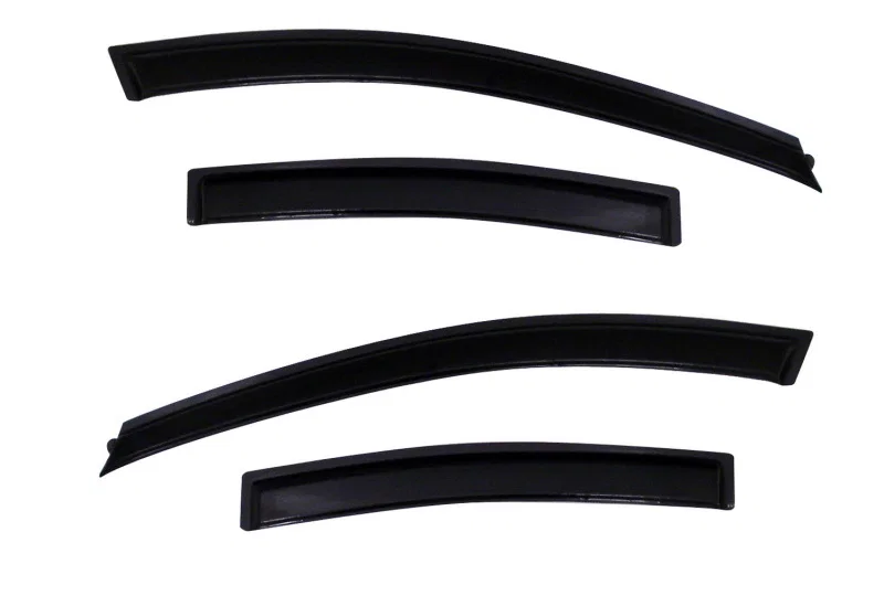 AVS 94611, Ventvisor Outside Mount Window Deflectors 4pc Smoke for 2011-2016 Chevrolet Cruze and Cruze Limited
