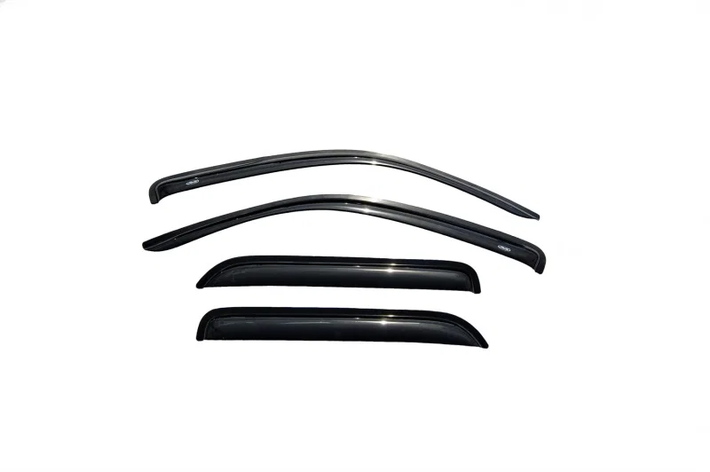 AVS 94059, Ventvisor Outside Mount Window Deflectors 4pc Smoke for Ford, Mazda and Mercury
