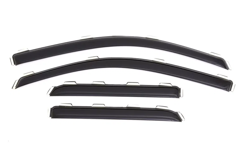AVS 194528, 2500 Ext. Cab Ventvisor Front Rear Window Deflectors 4pc Smoke for Chevrolet and GMC