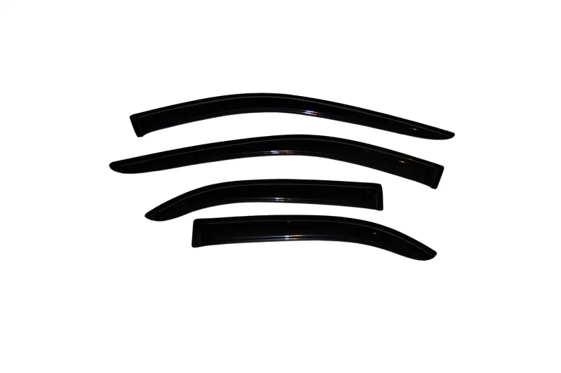 AVS 94910, Ventvisor Outside Mount Window Deflectors 4pc Smoke for 2003-2007 Kia Sorento