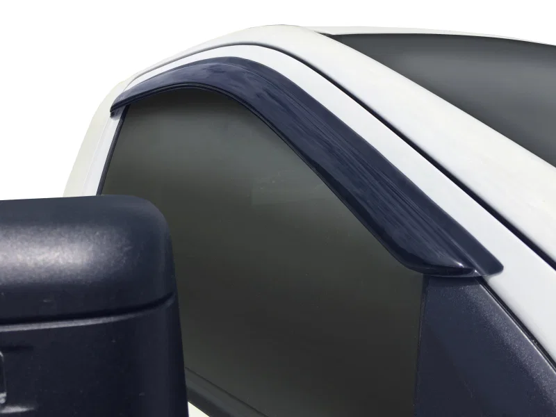 AVS 92807, 20-21 GM Silverado/Sierra 2500/3500HD Standard Cab Ventvisor Window Deflectors 2pc - Smoke for Chevrolet and GMC