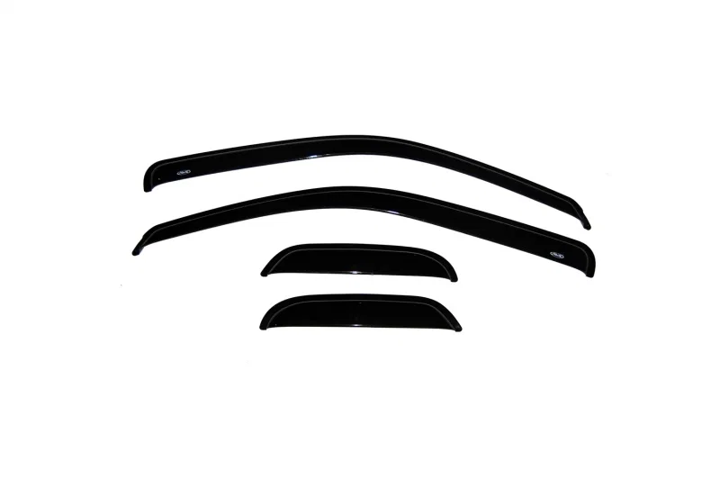 AVS 94503, Ext. Cab Ventvisor Outside Mount Window Deflectors 4pc Smoke for 2004-2012 Chevrolet Colorado and GMC Canyon