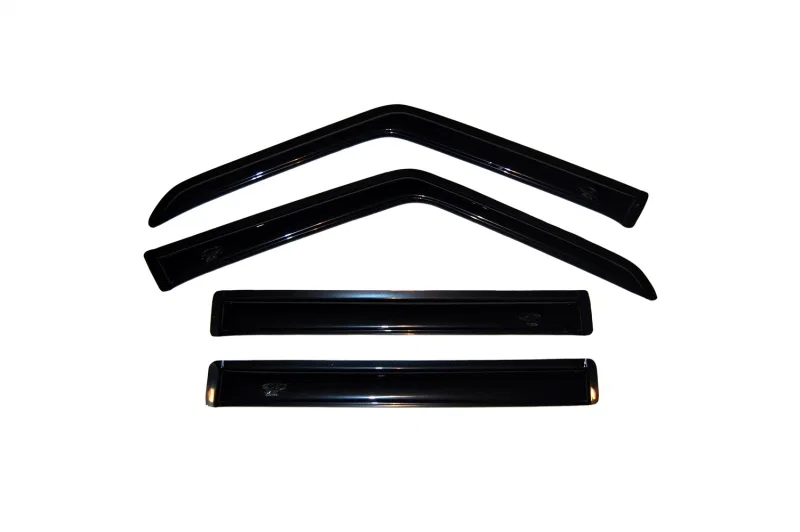 AVS 94212, (4 Door Excl. Limited Model) Ventvisor Window Deflectors 4pc Smoke for 1984-2001 Jeep Cherokee