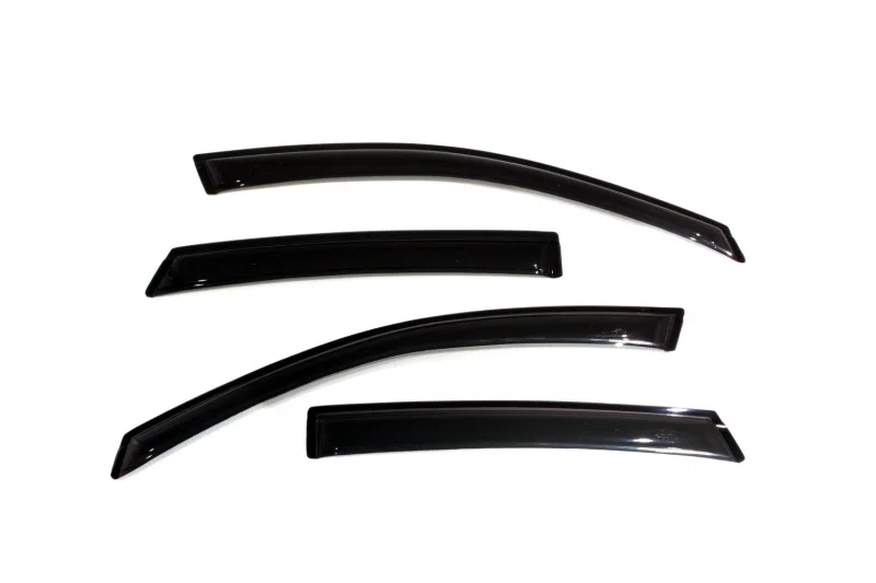 AVS 94968, Ventvisor Outside Mount Window Deflectors 4pc Smoke for 2008-2011 Ford Focus