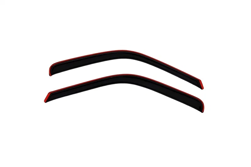 AVS 192503, Standard Cab Ventvisor In-Channel Window Deflectors 2pc Smoke for Ford