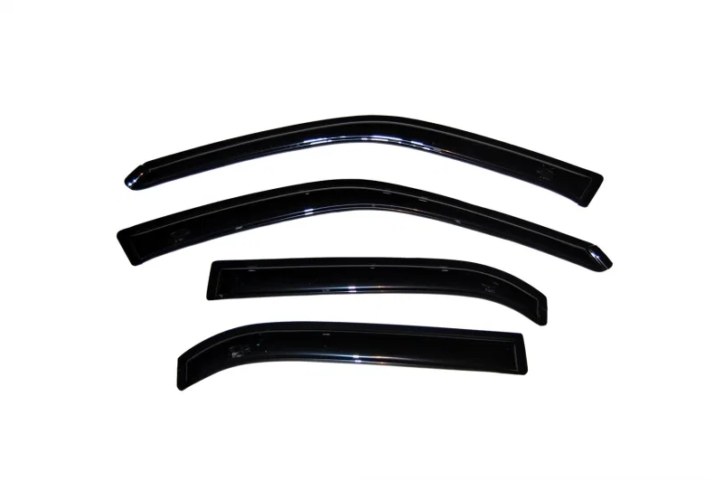 AVS 94033, Ventvisor Outside Mount Window Deflectors 4pc Smoke for 1998-2002 Chevrolet Prizm and Toyota Corolla