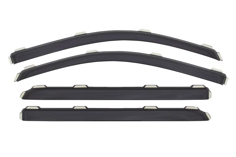 AVS 194536, 2500 Crew Cab Ventvisor Front Rear Window Deflectors 4pc Smoke for Chevrolet and GMC