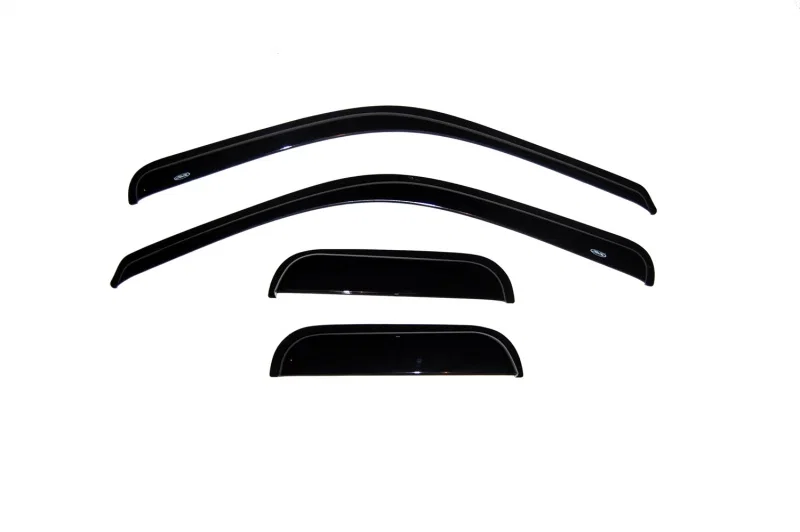 AVS 94522, Supercab Ventvisor Outside Mount Window Deflectors 4pc Smoke for Ford