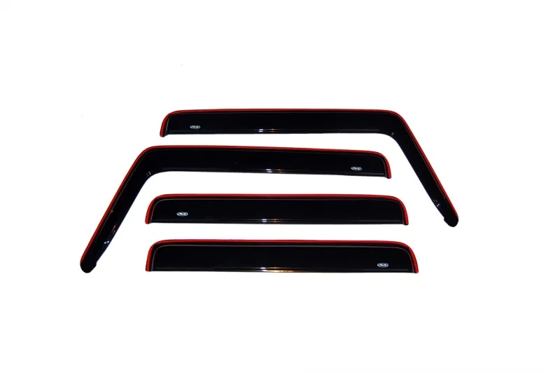 AVS 94329, Ventvisor In-Channel Window Deflectors 4pc Smoke for 2003-2009 Hummer H2
