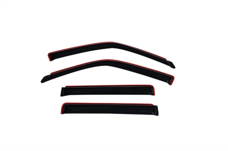 AVS 194233, Ventvisor In-Channel Front Rear Window Deflectors 4pc Smoke for 1997-2018 Ford Expedition and Lincoln Navigator