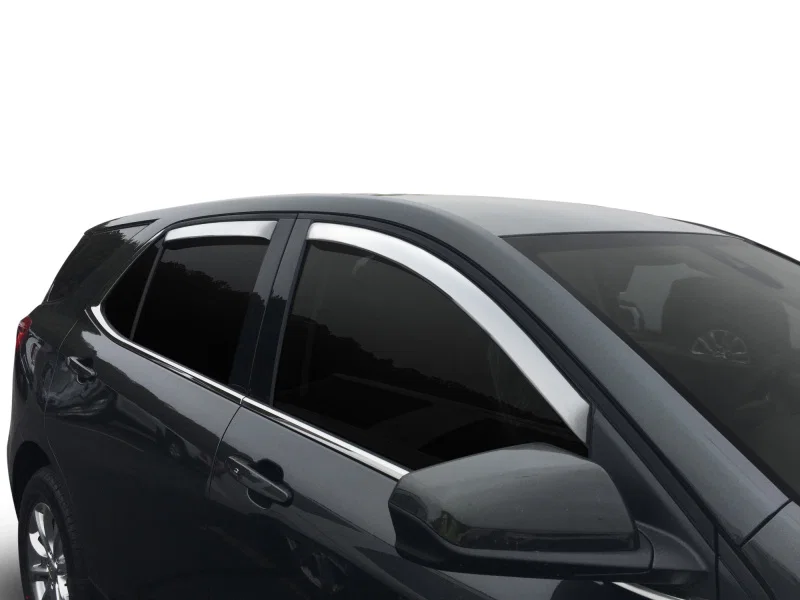 AVS 684634, Ventvisor Window Deflectors 4pc Chrome for 2018-2024 Chevrolet Equinox