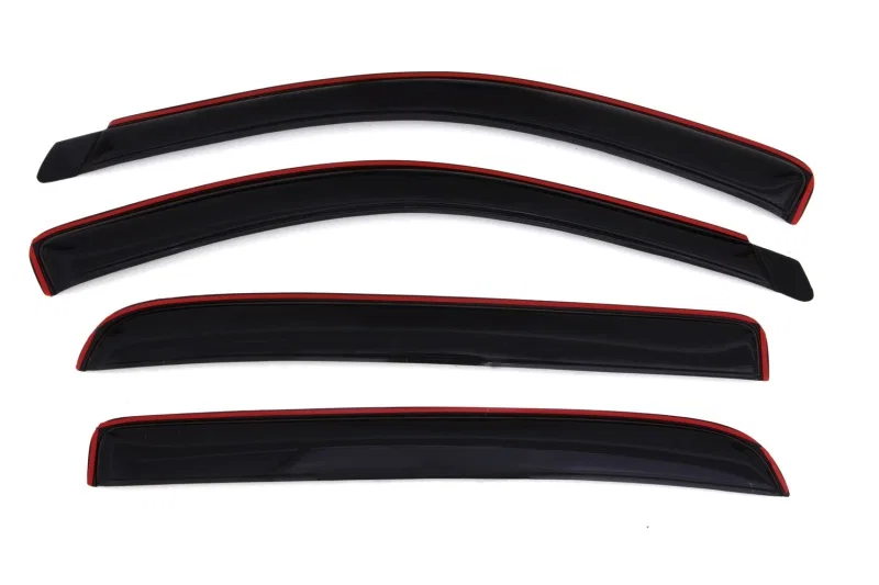 AVS 194845, Mega Cab Ventvisor In-Channel Front Rear Window Deflectors 4pc Smoke for Dodge