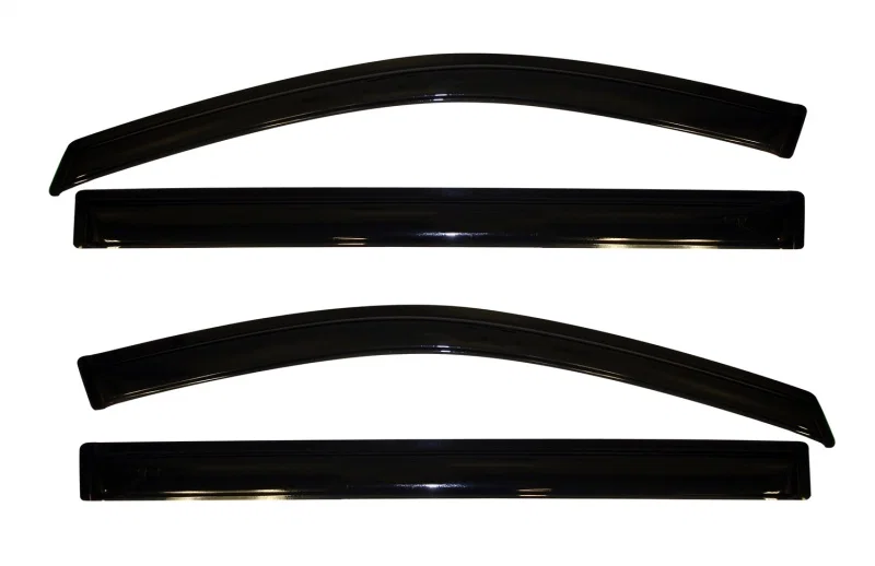 AVS 94251, Ventvisor Outside Mount Window Deflectors 4pc Smoke for 2008-2018 Chrysler Town & Country and Dodge Grand Caravan