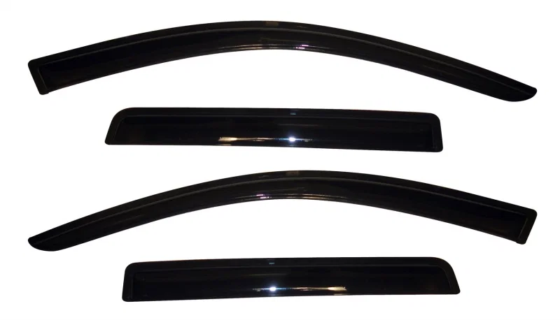 AVS 94642, (Excl. Sport) Ventvisor Outside Mount Window Deflectors 4pc Smoke for 2011-2020 Mitsubishi Outlander