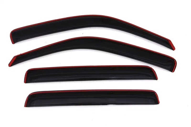 AVS 194832, Ventvisor In-Channel Front Rear Window Deflectors 4pc Smoke for 2006-2014 Honda Ridgeline