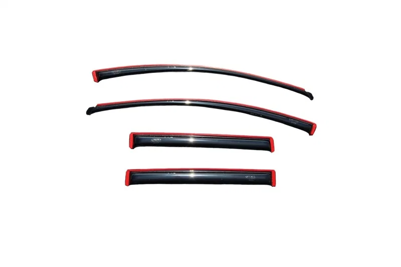 AVS 194141, Ventvisor In-Channel Front Rear Window Deflectors 4pc Smoke for 2007-2015 Ford Edge and Lincoln MKX
