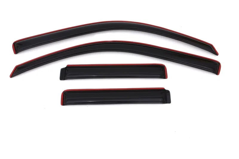 AVS 194733, Ventvisor In-Channel Front Rear Window Deflectors 4pc Smoke for 5 vehicles