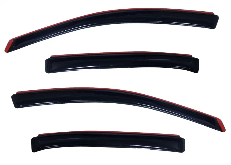 AVS 194194, Ventvisor In-Channel Front Rear Window Deflectors 4pc Smoke for 2010-2018 Ford Taurus