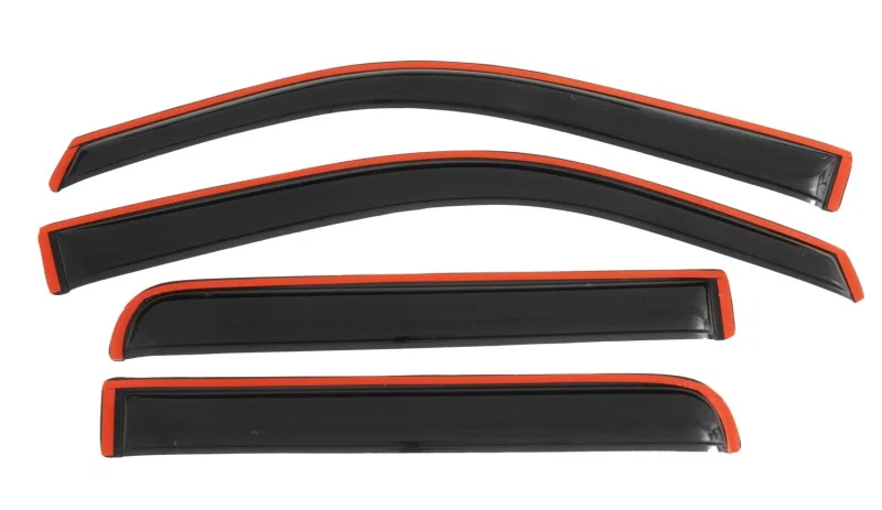 AVS 194155, Supercrew Ventvisor In-Channel Front Rear Window Deflectors 4pc Smoke for 2009-2014 Ford F-150