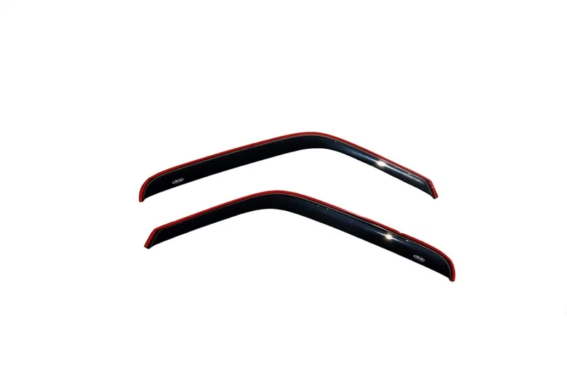 AVS 192083, (Fixed Window) Ventvisor In-Channel Window Deflectors 2pc Smoke for Mazda and Ford