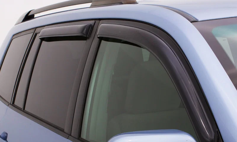 AVS 94711, 20-21 Ford Explorer Ventvisor Outside Mount Window Deflectors 4pc - Smoke for 2020-2025 Kia Telluride