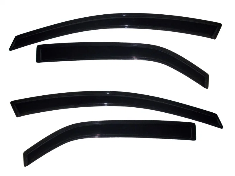 AVS 94688, Ventvisor Outside Mount Window Deflectors 4pc Smoke for 2010-2013 Kia Forte
