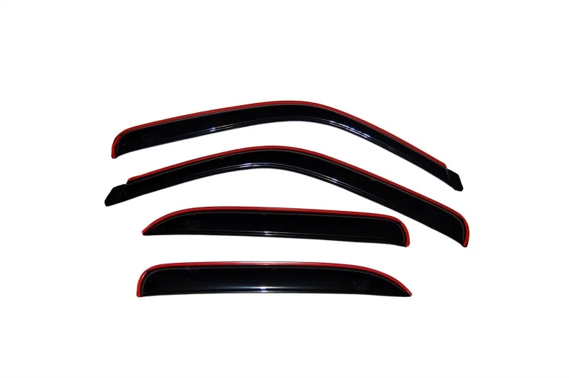 AVS 194304, Ventvisor In-Channel Front Rear Window Deflectors 4pc Smoke for Cadillac, Chevrolet and GMC