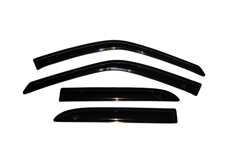 AVS 94321, (4 Door) Ventvisor Outside Mount Window Deflectors 4pc Smoke for Suzuki and Chevrolet