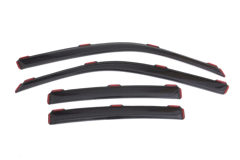 AVS 194313, Ventvisor In-Channel Front Rear Window Deflectors 4pc Smoke for 2011-2023 Dodge Charger