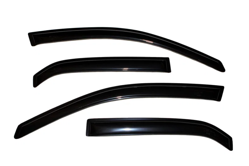 AVS 94229, Ventvisor Outside Mount Window Deflectors 4pc Smoke for 2002-2006 Mitsubishi Lancer