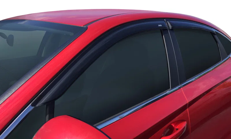 AVS 94764, Ventvisor Outside Mount Window Deflectors 4pc Smoke for 2020-2026 Hyundai Sonata