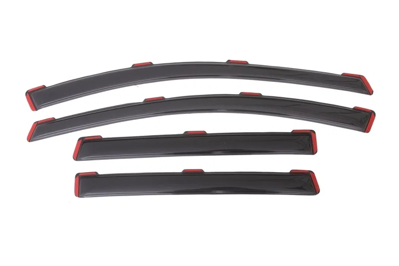 AVS 194383, Ventvisor In-Channel Front Rear Window Deflectors 4pc Smoke for 2013-2019 Ford Escape