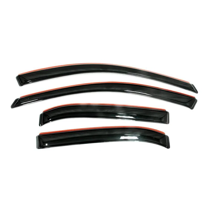 AVS 194782, Ventvisor In-Channel Front Rear Window Deflectors 4pc Smoke for 2017-2022 Nissan Rogue Sport