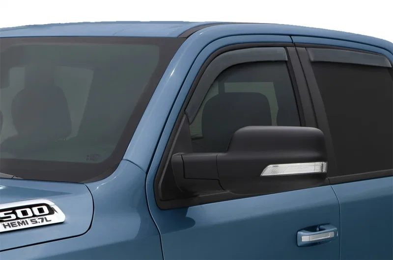 AVS 194813, Cab Ventvisor In-Channel Front Rear Window Deflectors 4pc Smoke for 2019-2026 Ram 1500
