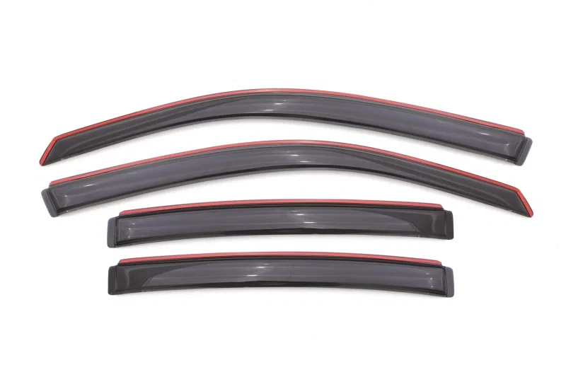 AVS 194065, Ventvisor In-Channel Front Rear Window Deflectors 4pc Smoke for 2008-2014 Dodge Avenger