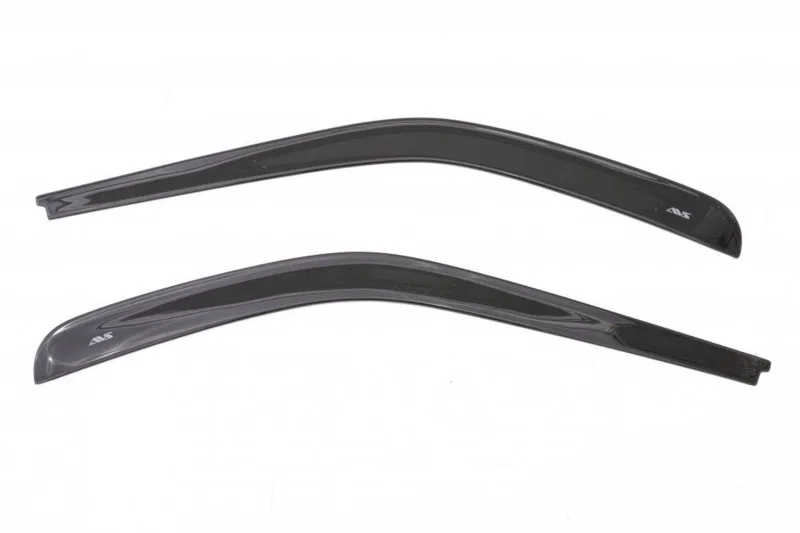 AVS 892020, (2 Door Only) Ventvisor Low Profile Window Deflectors 2pc Smoke for 2007-2018 Jeep Wrangler and Wrangler JK