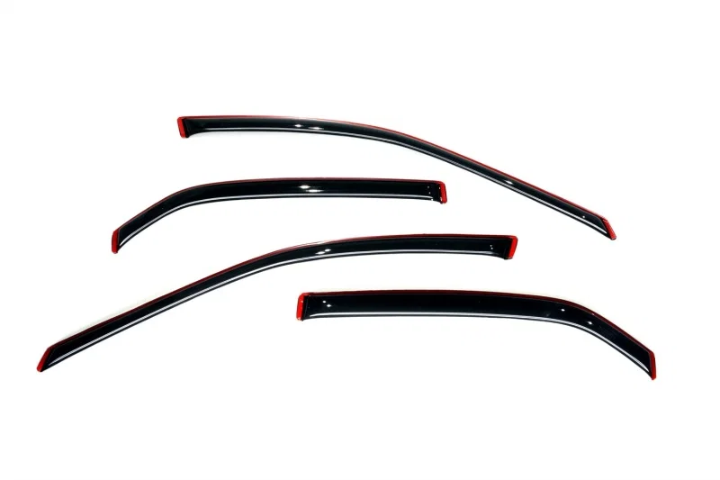 AVS 194959, Ventvisor In-Channel Front Rear Window Deflectors 4pc Smoke for 1998-2002 Honda Accord