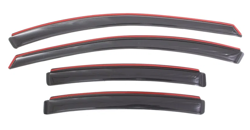 AVS 194611, Ventvisor In-Channel Front Rear Window Deflectors 4pc Smoke for 2011-2016 Chevrolet Cruze and Cruze Limited