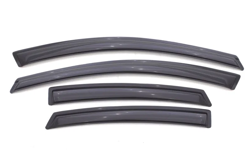 AVS 94529, Ventvisor Outside Mount Window Deflectors 4pc Smoke for 2013-2016 Dodge Dart