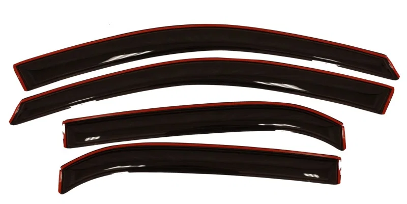 AVS 194166, Ventvisor In-Channel Front Rear Window Deflectors 4pc Smoke for 2010-2017 Chevrolet Equinox