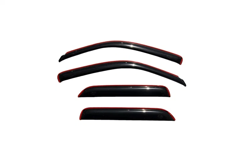 AVS 194059, Ventvisor In-Channel Front Rear Window Deflectors 4pc Smoke for 2001-2007 Ford Escape and Mercury Mariner