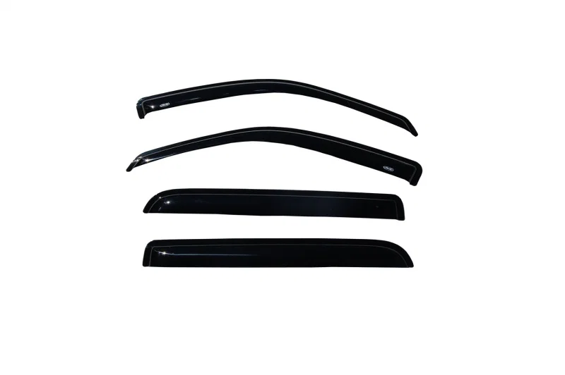 AVS 94819, (4 Door) Ventvisor Outside Mount Window Deflectors 4pc Smoke for Ford, Lincoln and Mercury
