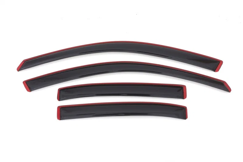 AVS 194362, Ventvisor In-Channel Front Rear Window Deflectors 4pc Smoke for 2013-2016 Chevrolet Malibu and Malibu Limited