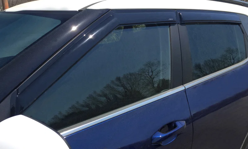 AVS 94762, Ventvisor Outside Mount Window Deflectors 4pc Smoke for 2021-2026 Kia Seltos