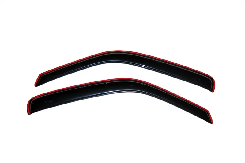 AVS 192467, Ventvisor In-Channel 2pc Smoke for 2018-2026 Jeep Gladiator and Wrangler