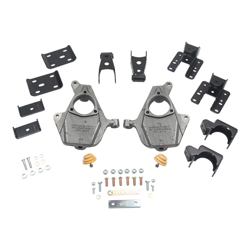 Belltech 1017, LOWERING KIT 16.5-17 Chevy Silverado All Cabs 4WD 2inF/4inR