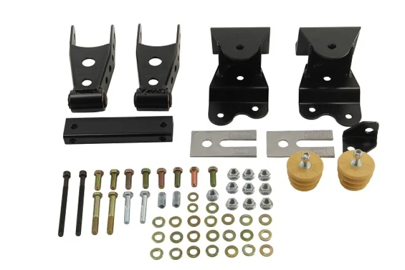 Belltech 6503, SHACKLE AND HANGER KIT 88-98 GM C-1500/2500 EXT CAB